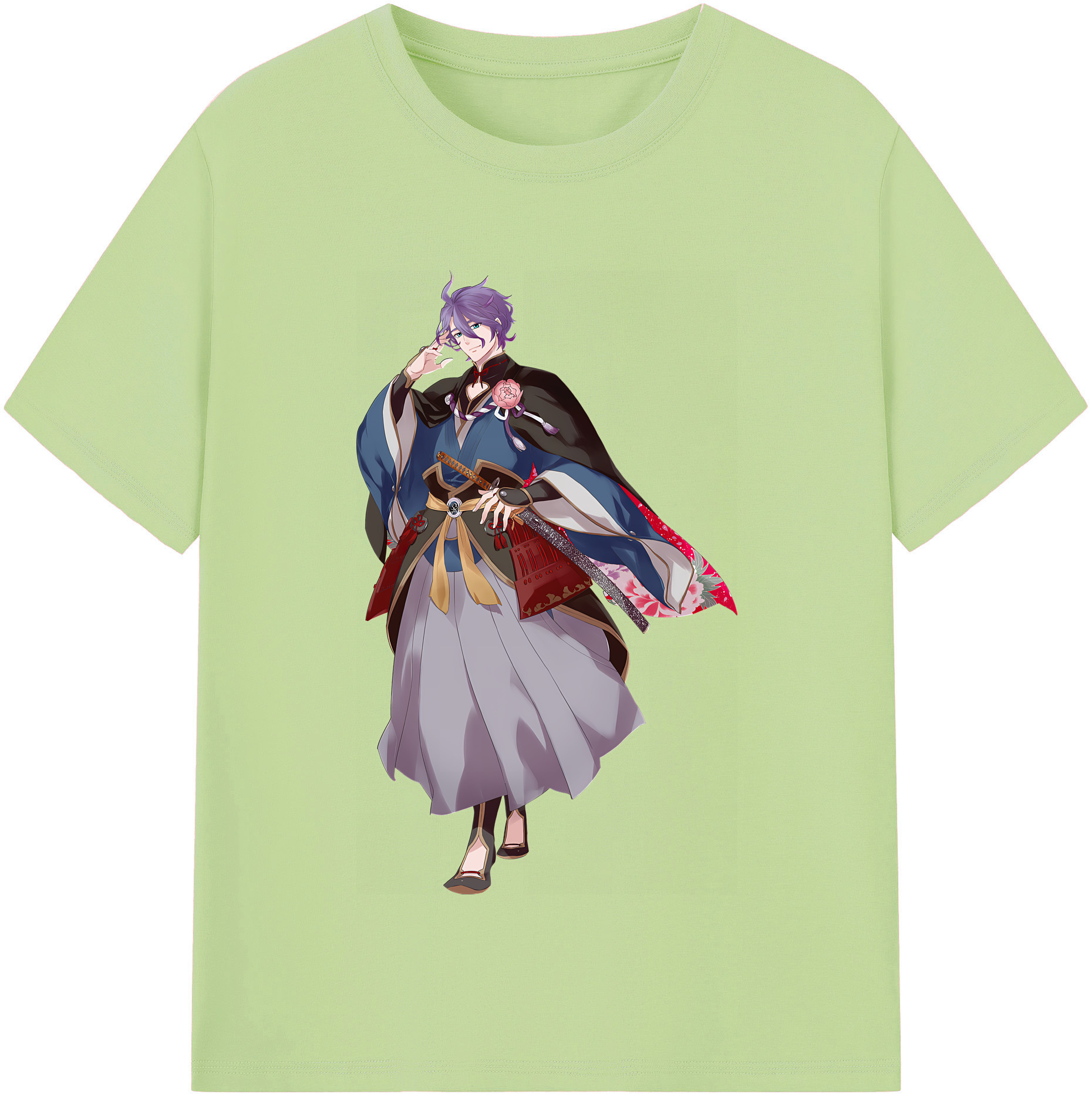 （画像用） 刀剣乱舞 Touken Ranbu 綿100％半袖Tシャツ（フロントプリント）